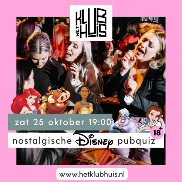 Nostalgische Disney Pubquiz