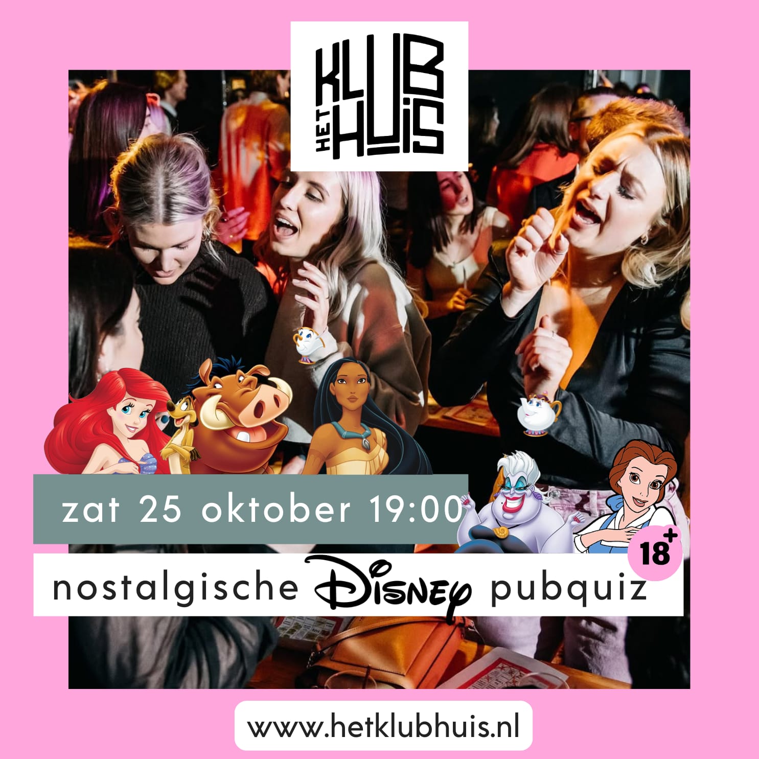 Het Klubhuis | Het Klubhuis disney pubquiz