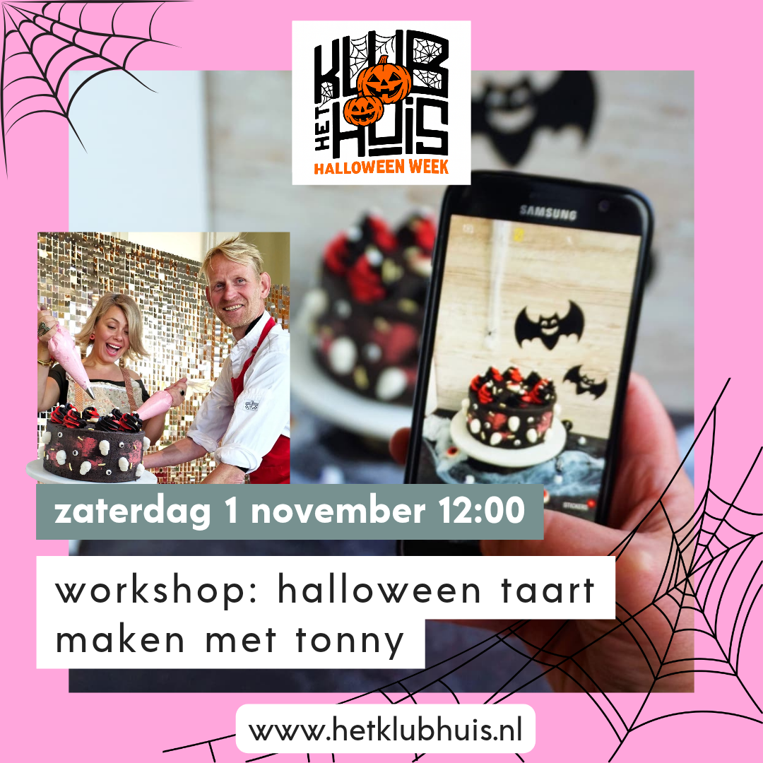 Het Klubhuis | Halloween taart maken met tonny | 9 Het Klubhuis | KLUBHUIS TEMPLATE SOCIALS 20250809 211708 0000