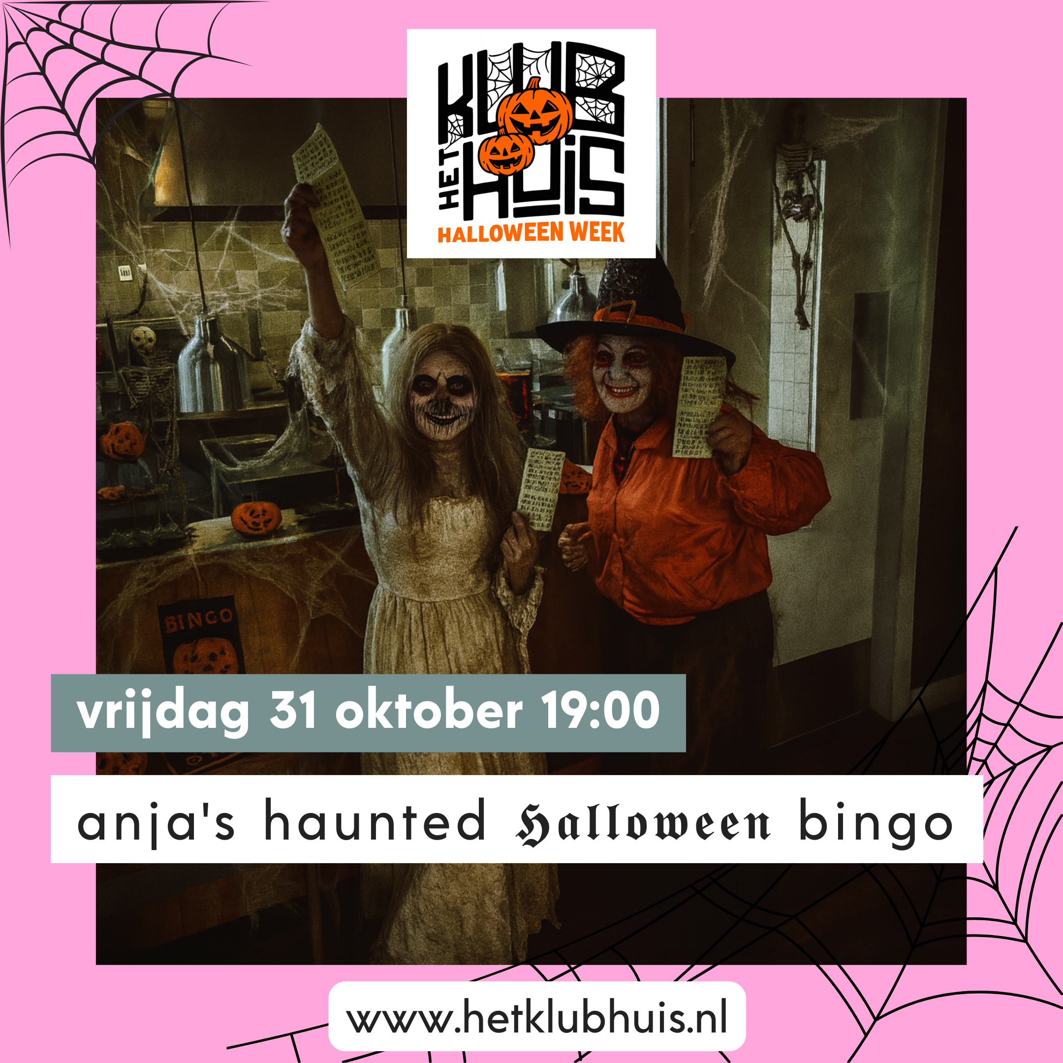 Het Klubhuis | Anja's HAUNTED π³ππππππππ bingo! (vrijdag- uitverkocht) | 8 Het Klubhuis | KLUBHUIS TEMPLATE SOCIALS 20250819 220134 0000