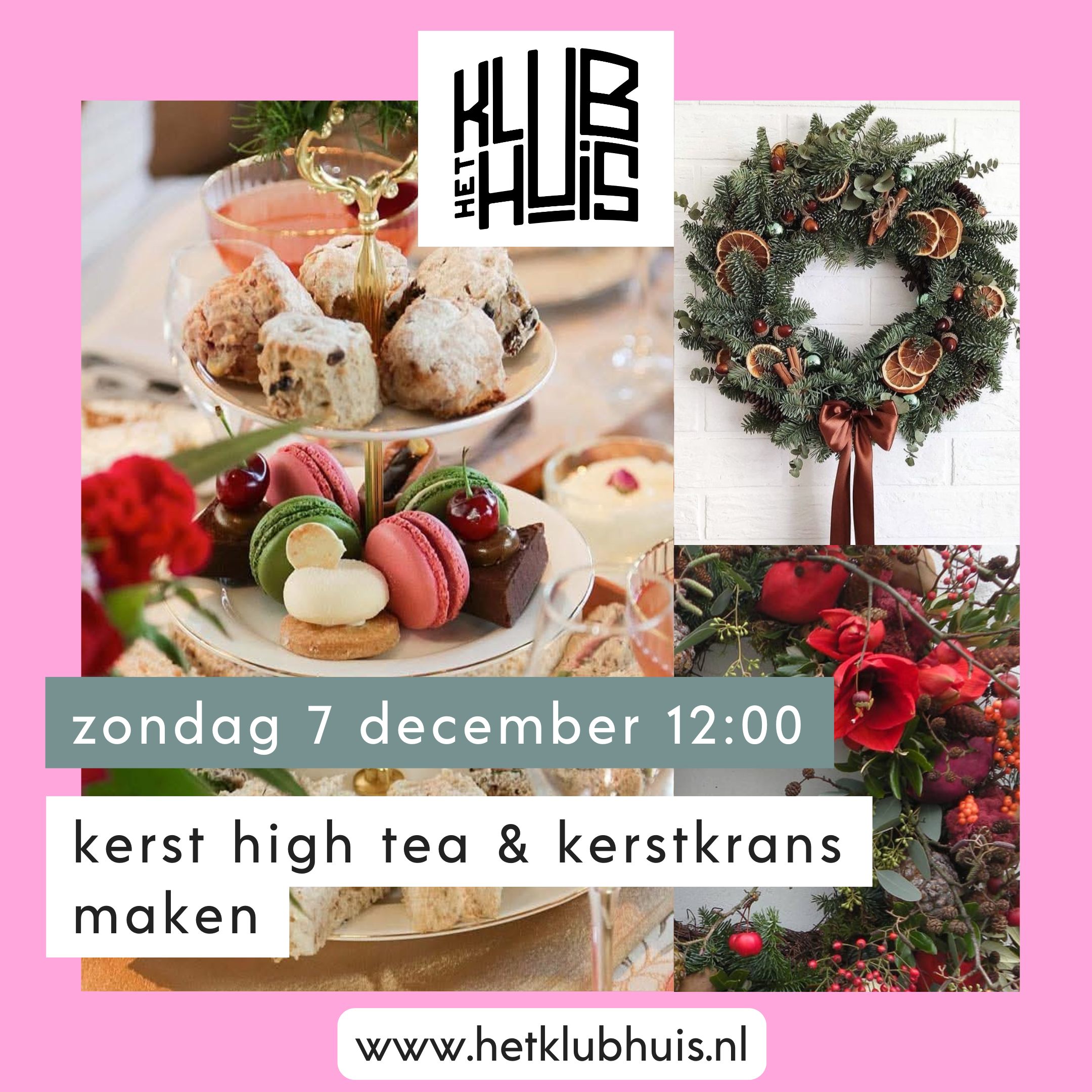 Het Klubhuis | Kerst high tea & kerstkrans maken | 16 Het Klubhuis | Kopie van KLUBHUIS TEMPLATE SOCIALS 20251009 220537 0000