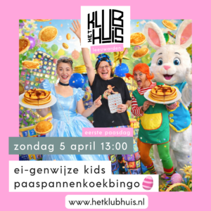 Ei-genwijze kids paaspannenkoekbingo